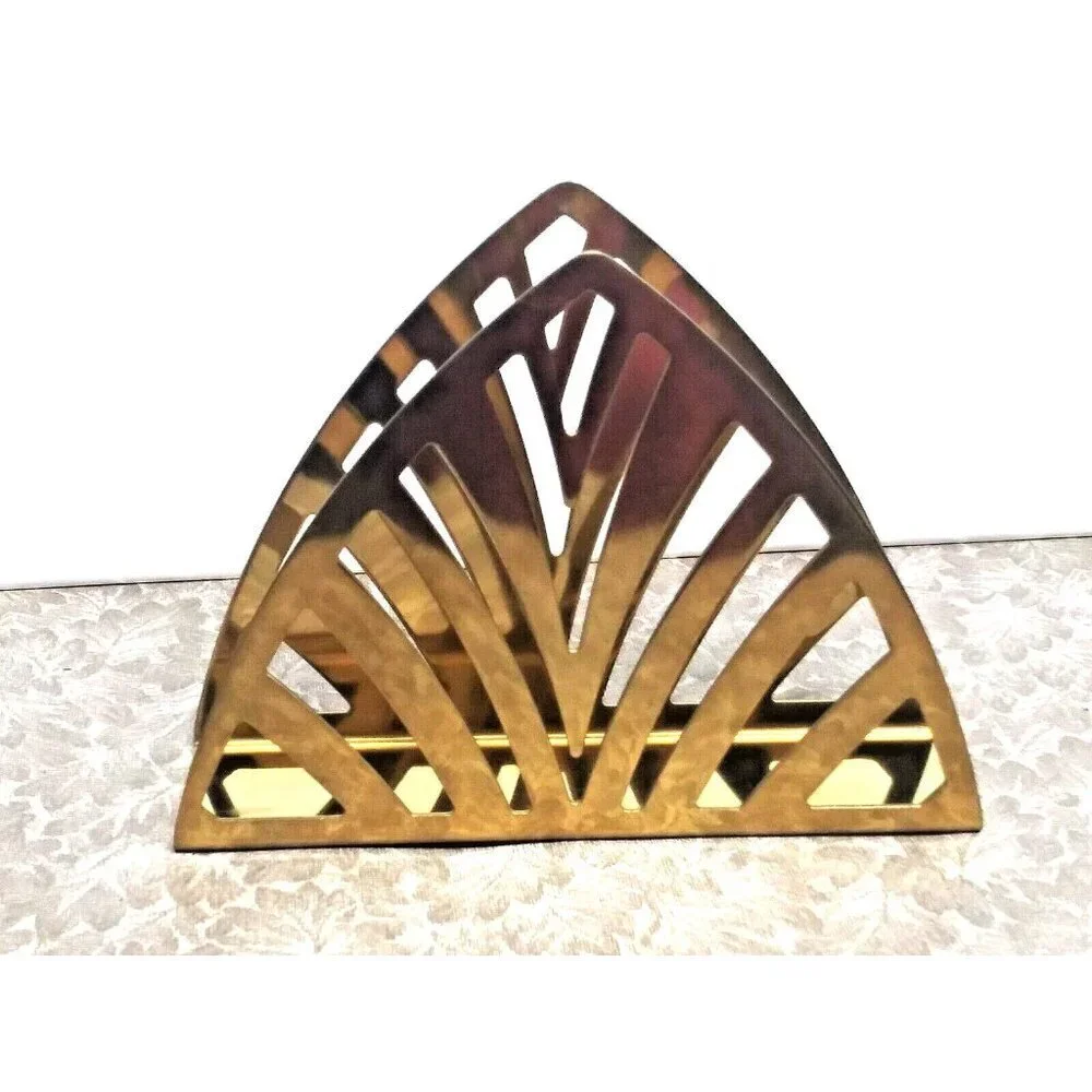 Ikea Napkin Holder Brass w/patina Ikea of Sweden Luxury model # 303.501.10